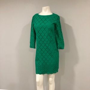 Talbots eyelet dress